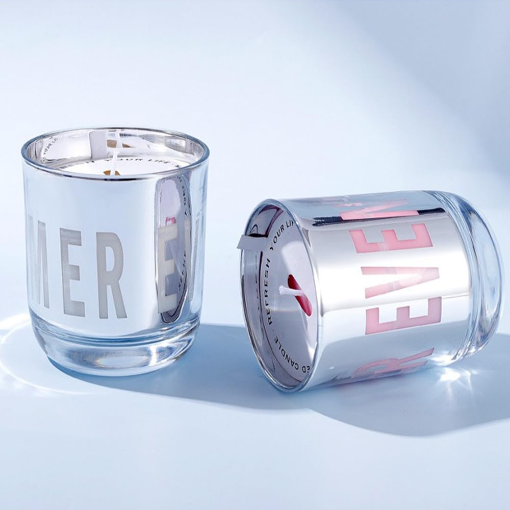 Scented Candle, Long Lasting Aromatherapy Jar Candles Gift for Bath Yoga Wedding Home Décor 150g