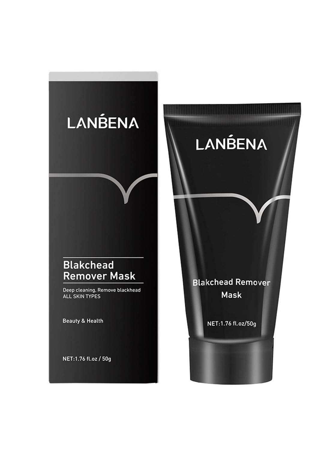 Blackhead Remover Mask for Face Nose, Deep Cleansing Peel Off Face Mask, Black Head Remover, Facial Pore Cleanser for Unisex, for All Kinds Skin Types 50g