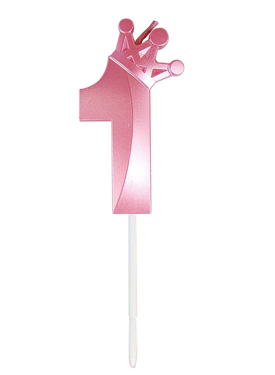 l&Wen Birthday Candles Twisted, Long Thin Spiral Candle with Holders for Wedding Party Decorations (6 Pcs, Silver Twisted Collection)