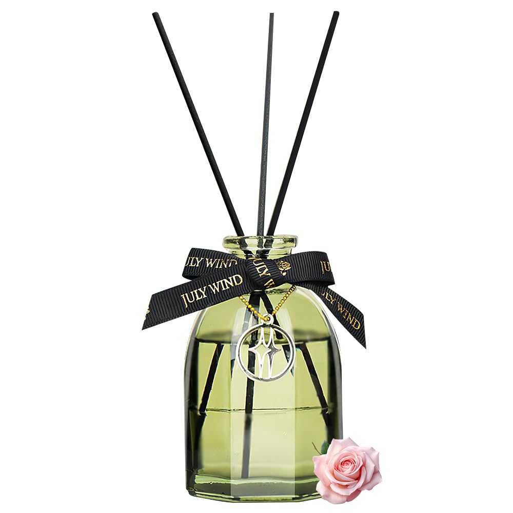 Reed Diffuser, Home Fragrance Essential Oil with 5 Reed Sticks for Home Bathroom Office Décor 150ml
