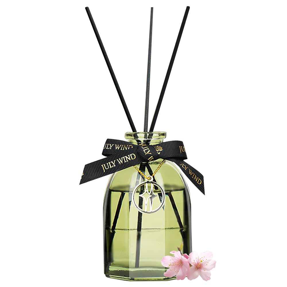 Reed Diffuser, Home Fragrance Essential Oil with 5 Reed Sticks for Home Bathroom Office Décor 150ml