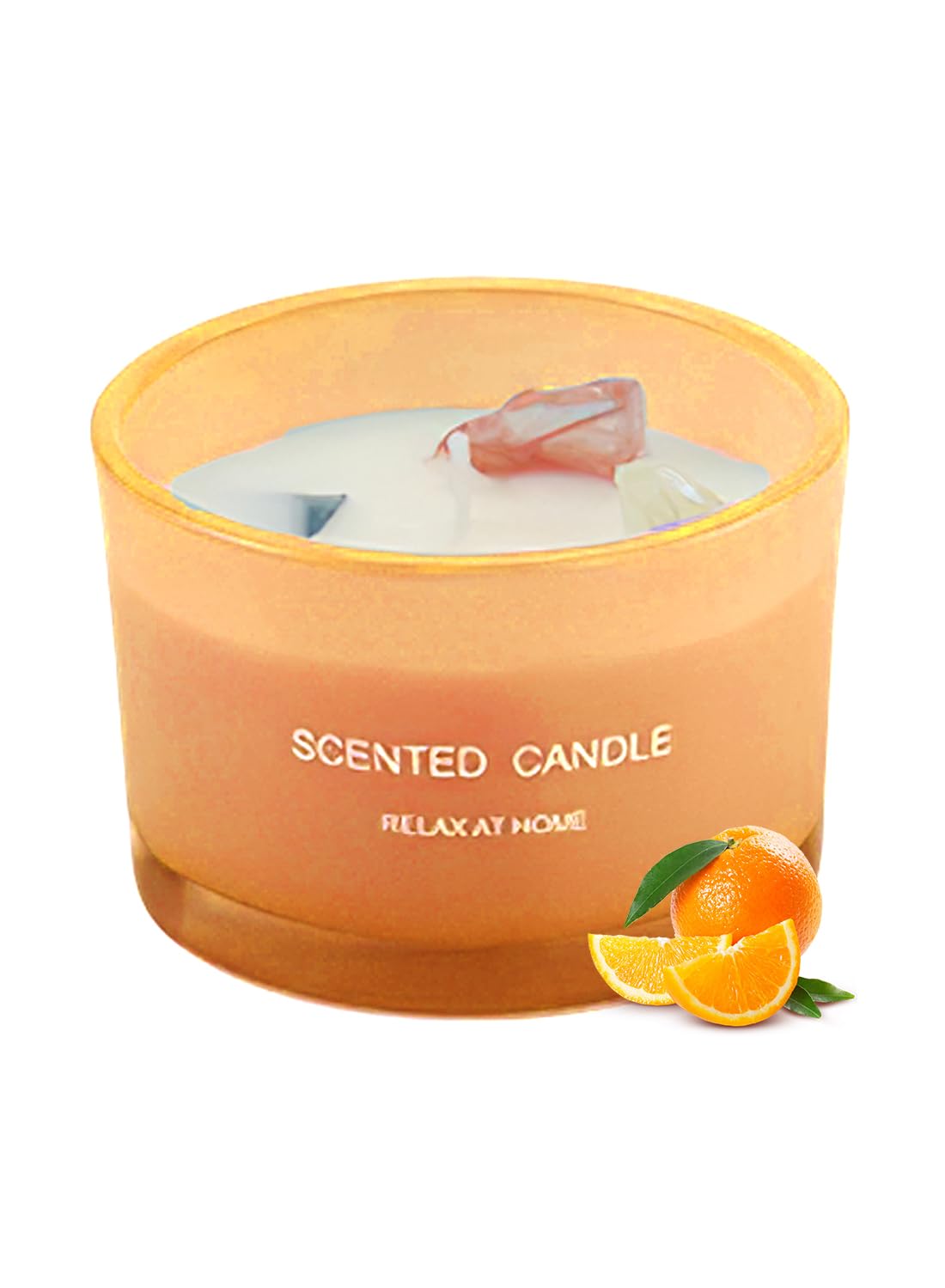 Scented Candle, Lasting Soy Wax Aromatherapy Candle for Home Spa Office Décor 90g
