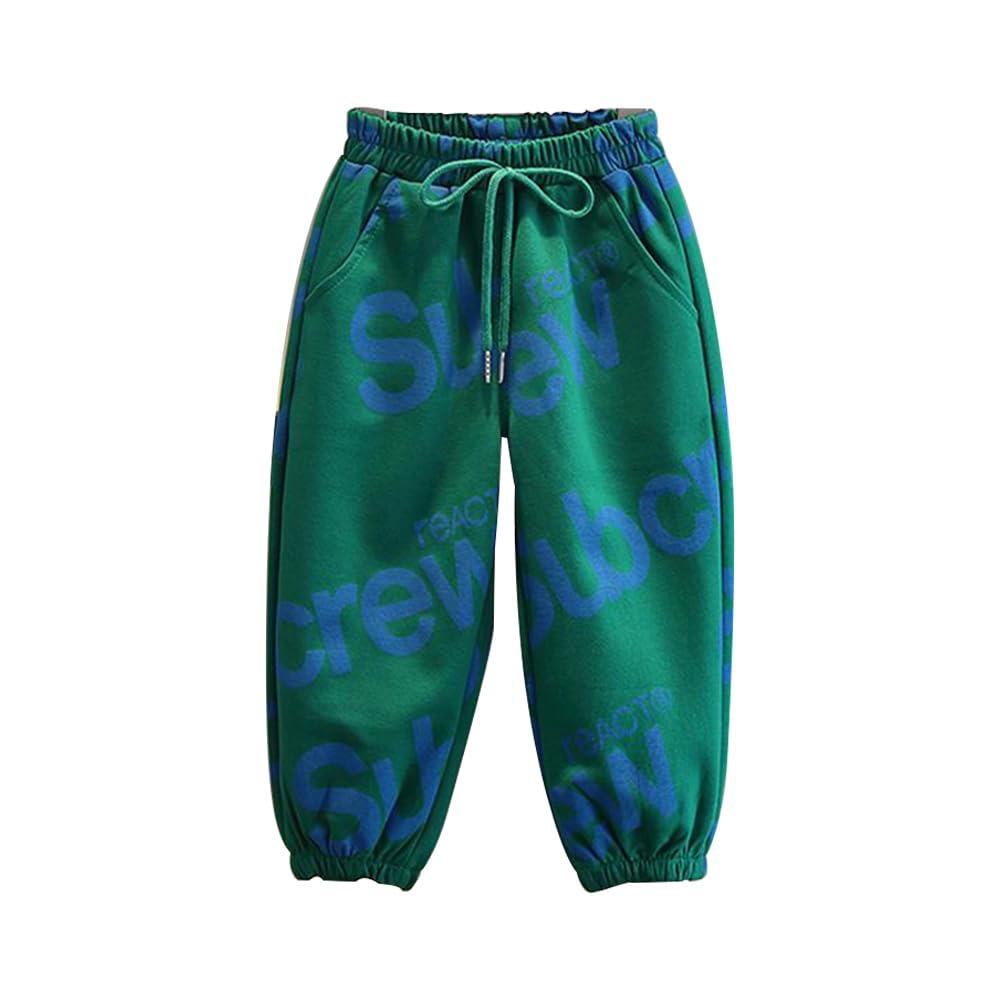 L&Wen Boys Elastic Waist Pants