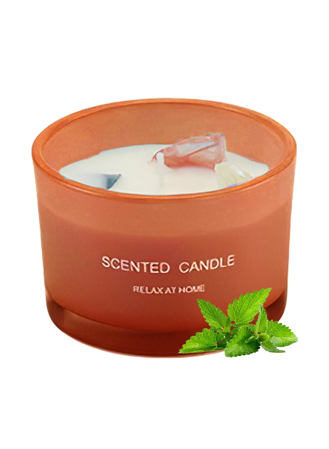 Scented Candle, Lasting Soy Wax Aromatherapy Candle for Home Spa Office Décor 90g