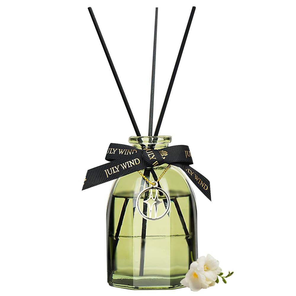 Reed Diffuser, Home Fragrance Essential Oil with 5 Reed Sticks for Home Bathroom Office Décor 150ml