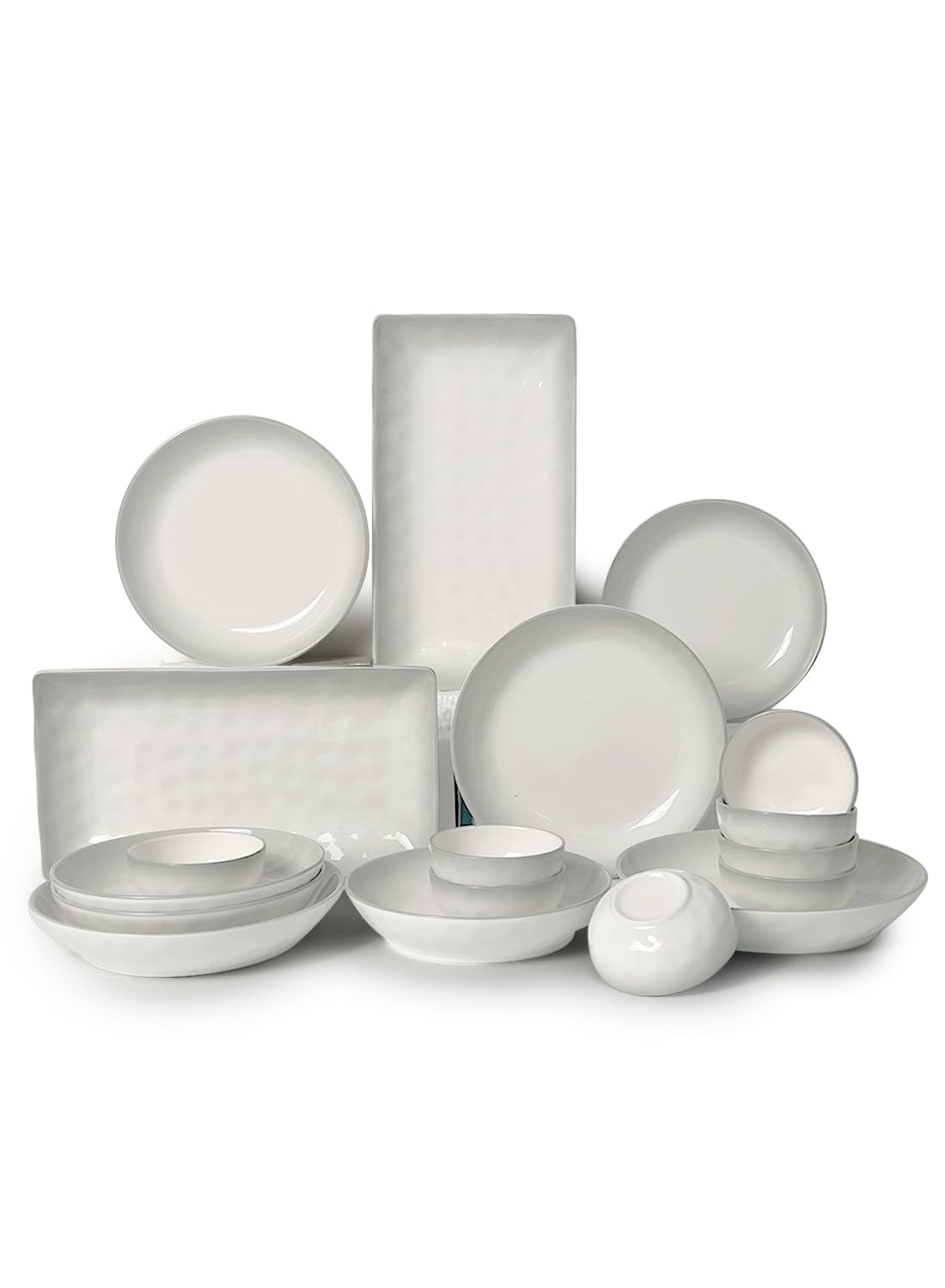 L&Wen 18Pcs Dinnerware Set