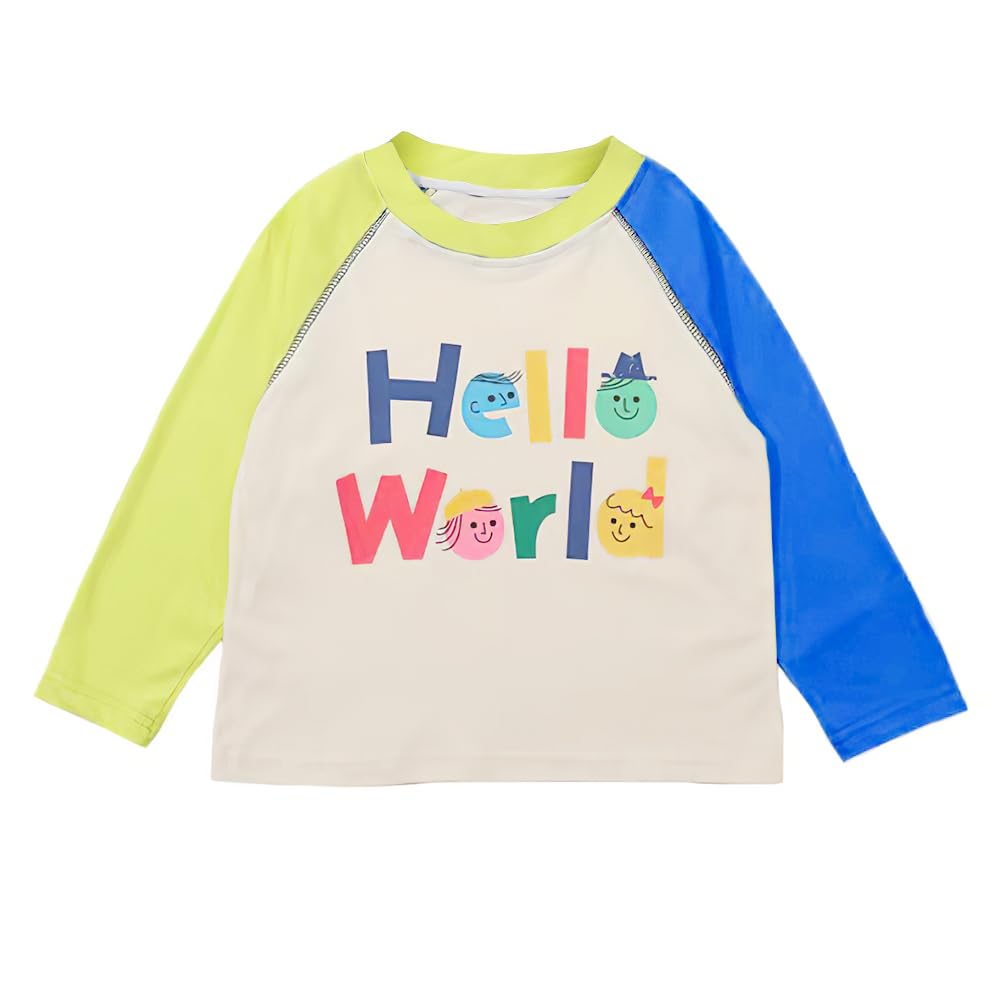 L&Wen Girls Crewneck Raglan Long Sleeves T-shirt