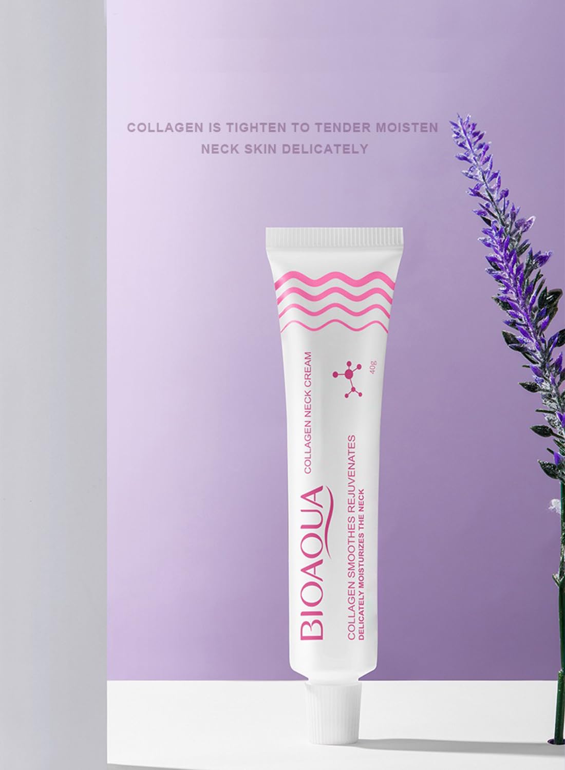 Neck Firming Cream, Anti-Wrinkle Lotion to Diminish Lines, Skin Moisturizer 40g