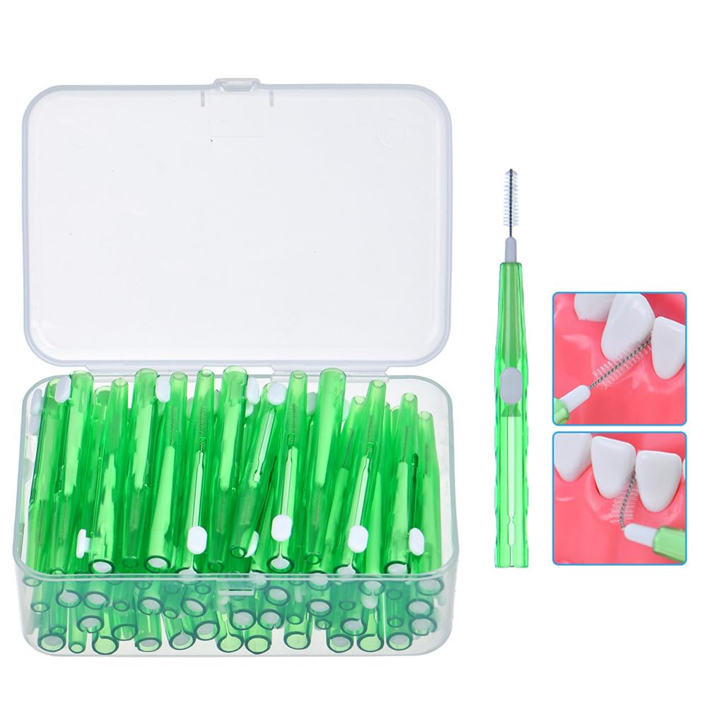 Push-Pull Interdental Brush, Dental Toothpick Floss