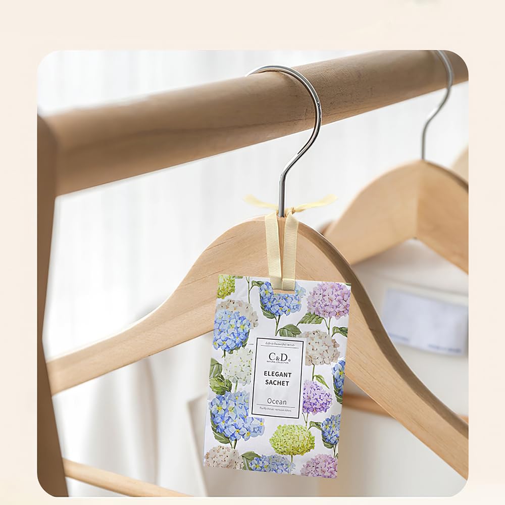 Scent Sachets, Hanging Long Lasting Air Freshener for Wardrobes & Cars Décor 20g
