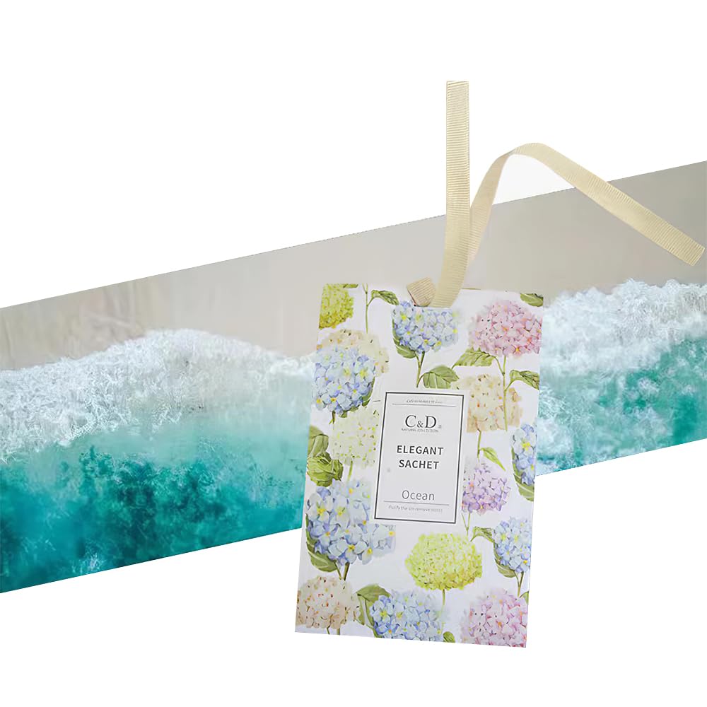 Scent Sachets, Hanging Long Lasting Air Freshener for Wardrobes & Cars Décor 20g
