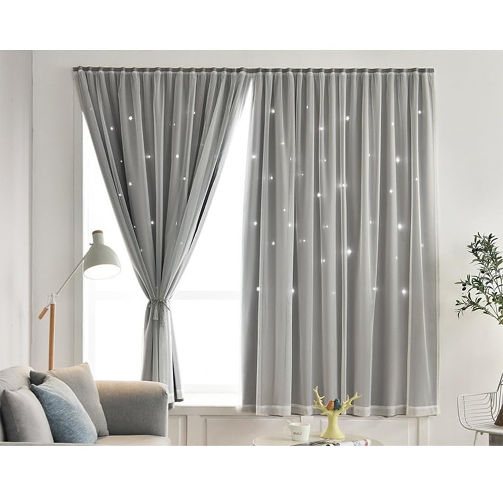 Velcro Blackout Curtains, Without Rods Curtains