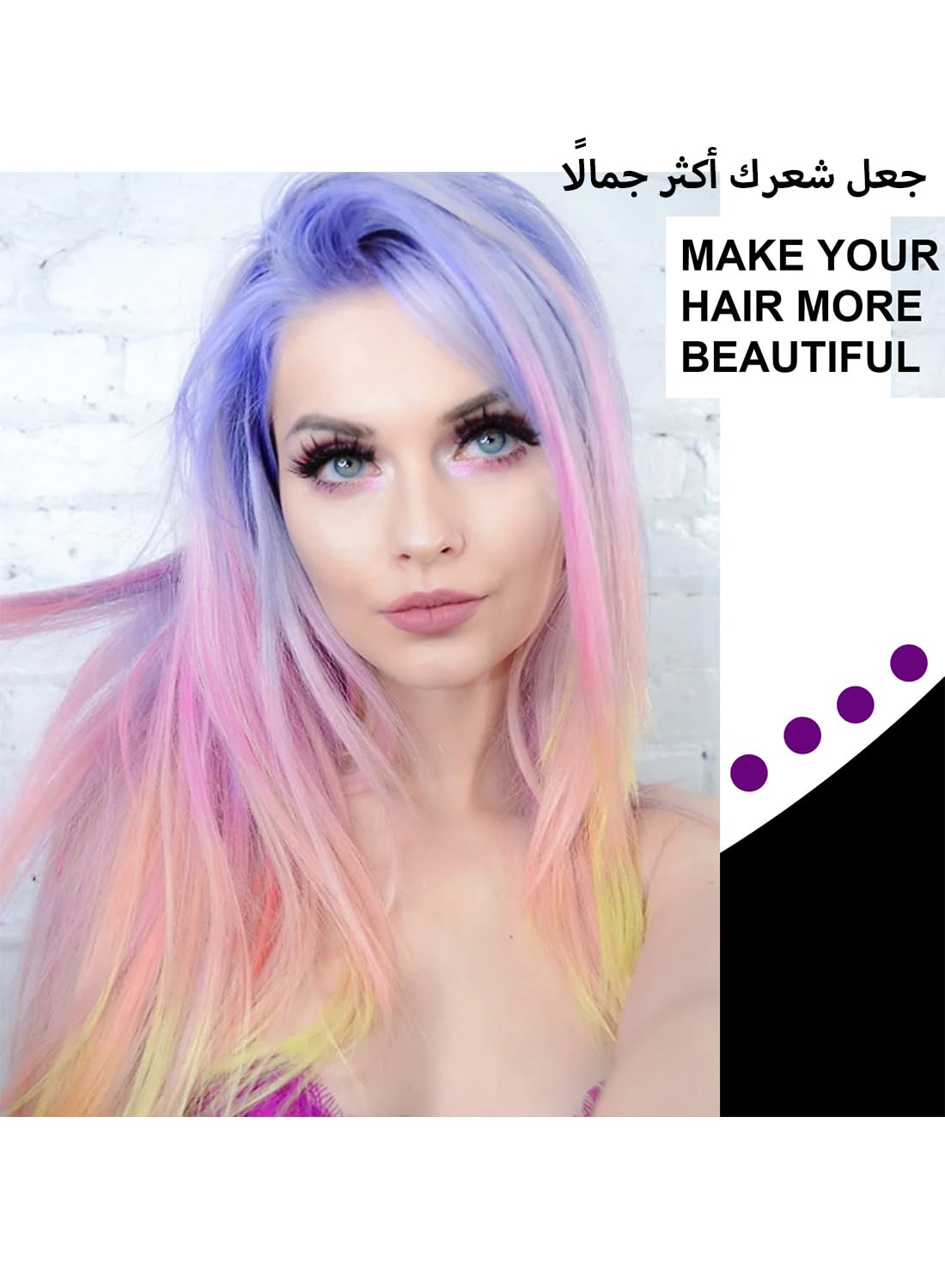 Hair Color Wax, Natural Temporary Hair Dye Styling Cream, Long Lasting Fluffy, Easy to Apply, Washable Instant Hair Color Hairstyle DIY Wax, for Parties Cosplay & Fashion Events 30ml