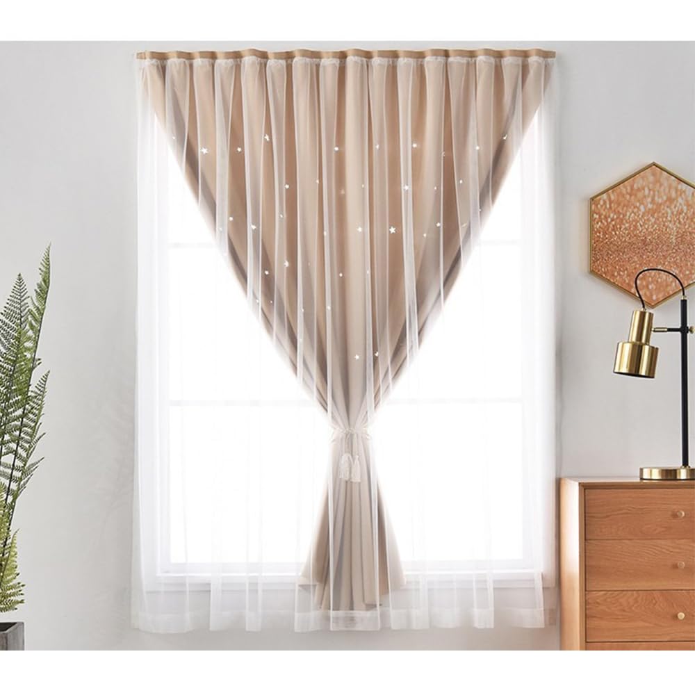 Velcro Blackout Curtains, Without Rods Curtains