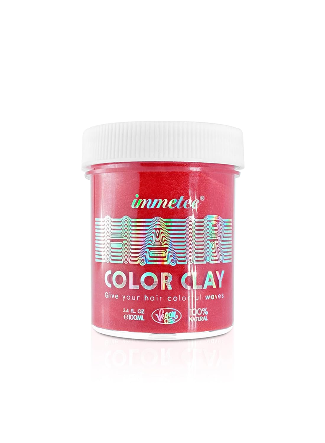 Temporary Hair Color Wax, Instant Hair Styling Clay, Safe Hair Wax Dye, Natural Washable Hair Styling Clay, Hair Dye Hair Color Wax Pomades for Cosplay, Party 100ml