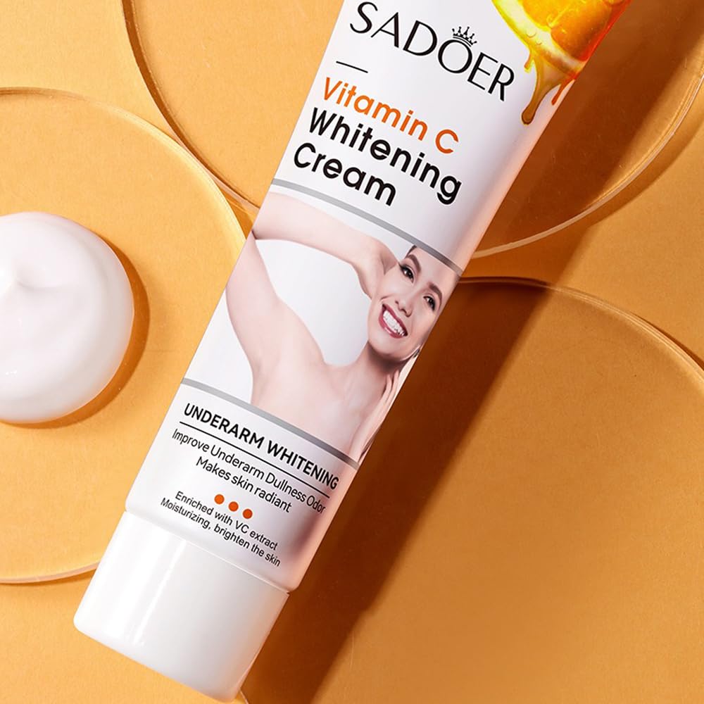 Skin Whitening Cream with Vitamin C, Anti Aging Dark Spot Remover Cream, 50g