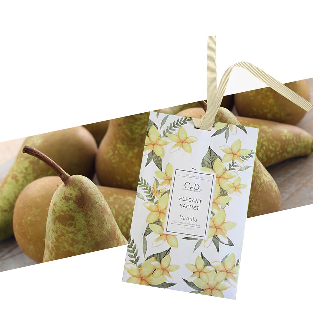 Scent Sachets, Hanging Long Lasting Air Freshener for Wardrobes & Cars Décor 20g