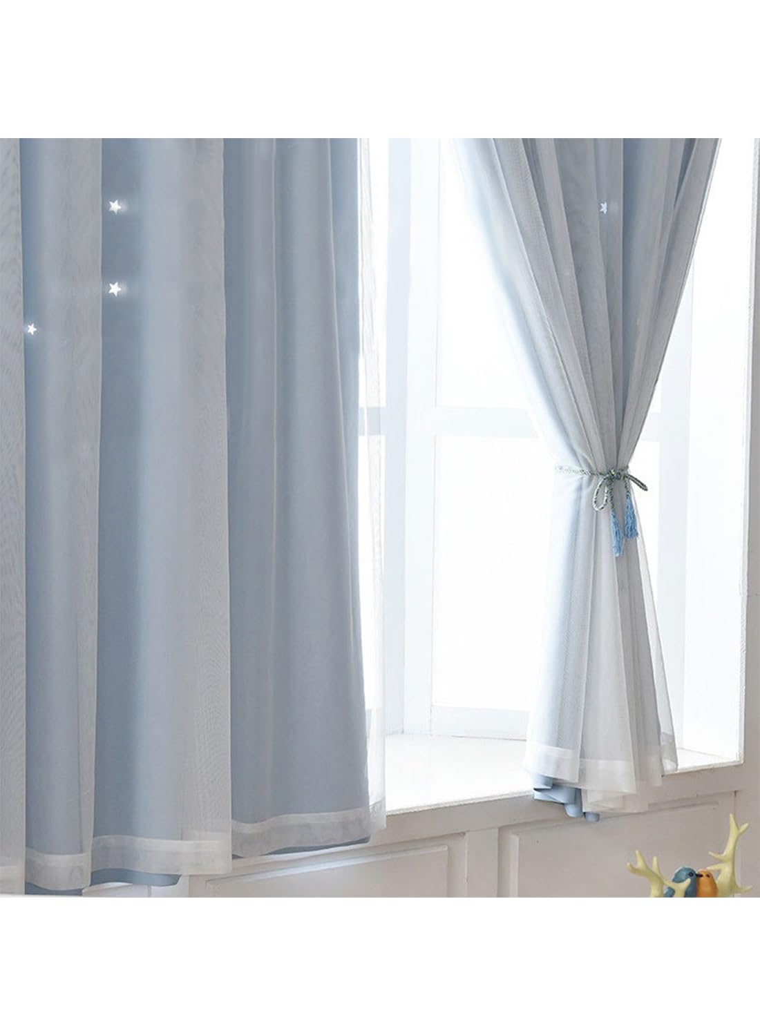 Velcro Blackout Curtains, Without Rods Curtains