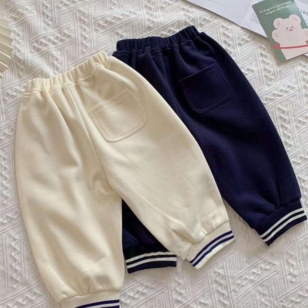 L&Wen Boys Elastic Waist Pants