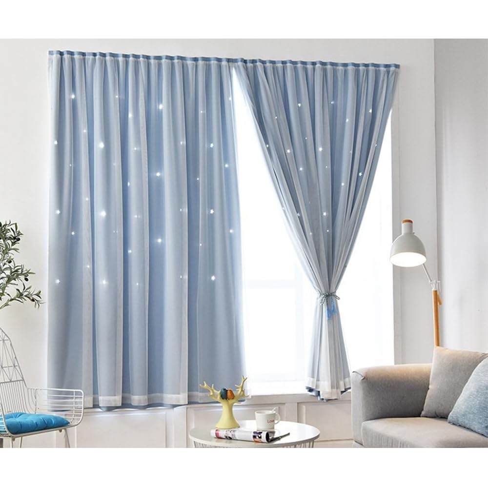 Velcro Blackout Curtains, Without Rods Curtains