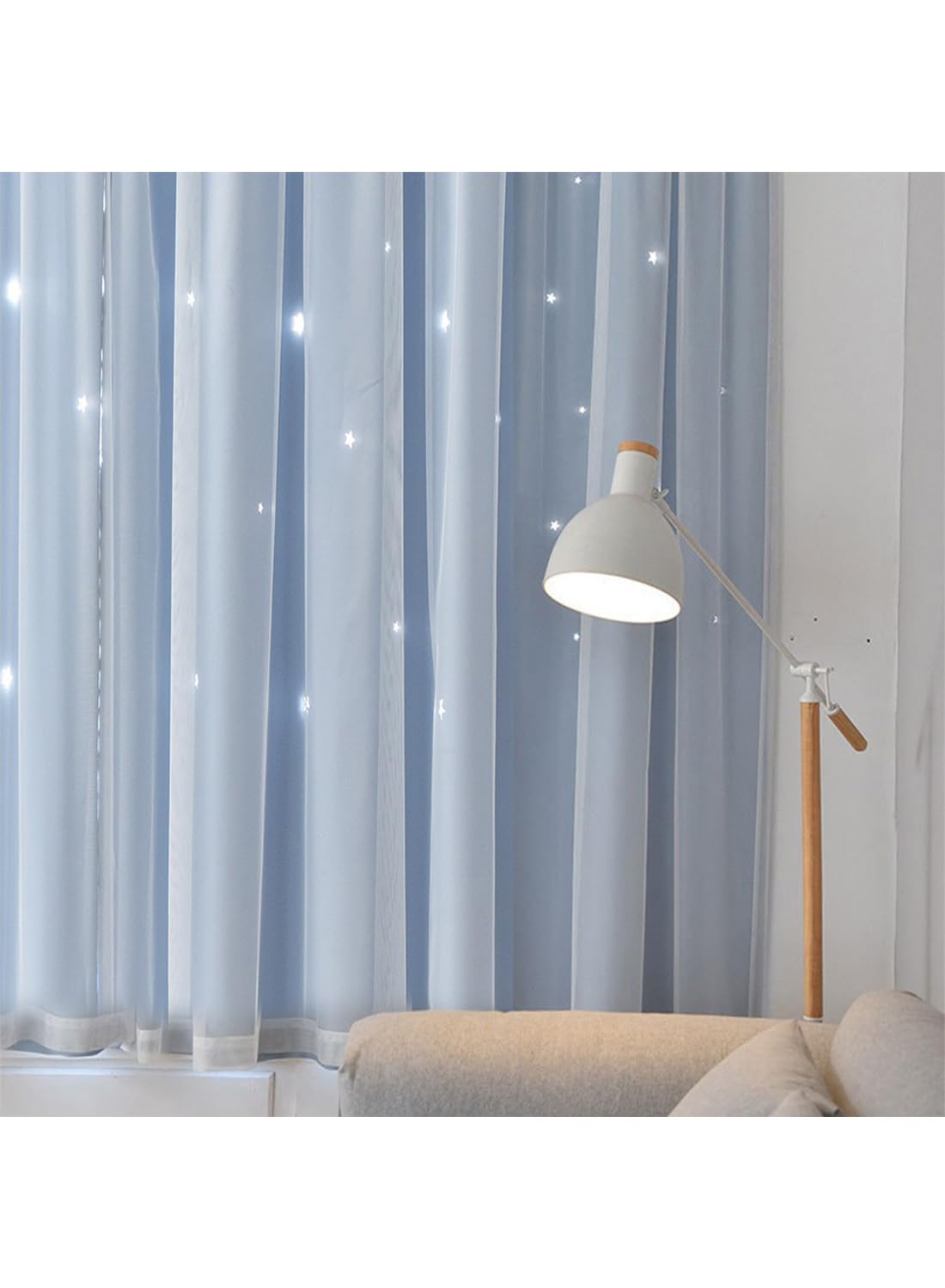 Velcro Blackout Curtains, Without Rods Curtains
