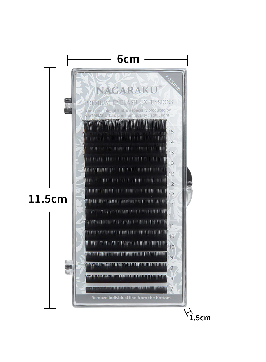 NAGARAKU Fake False Eyelashes Grafting (7mm-15mm Mix)