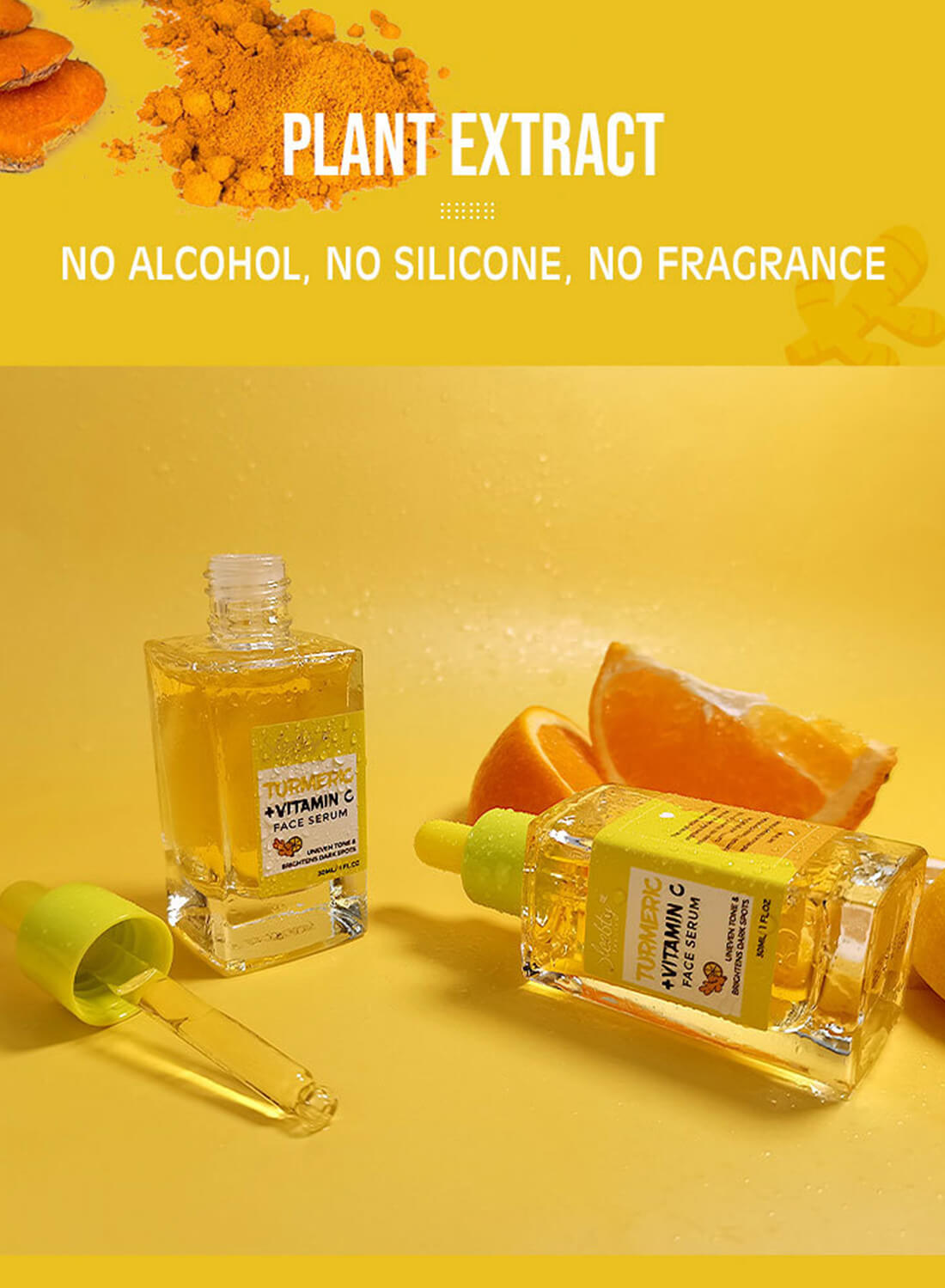 SleeBty Turmeric +Vitamin C Face Serum