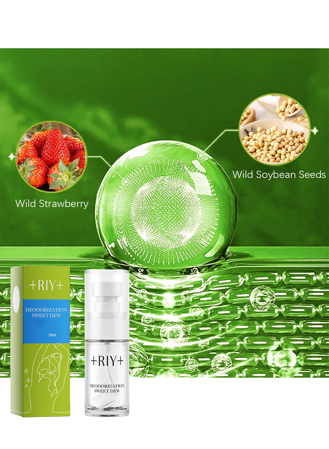 Antiperspirant Deodorant Spray for Unisex Clear 20ml