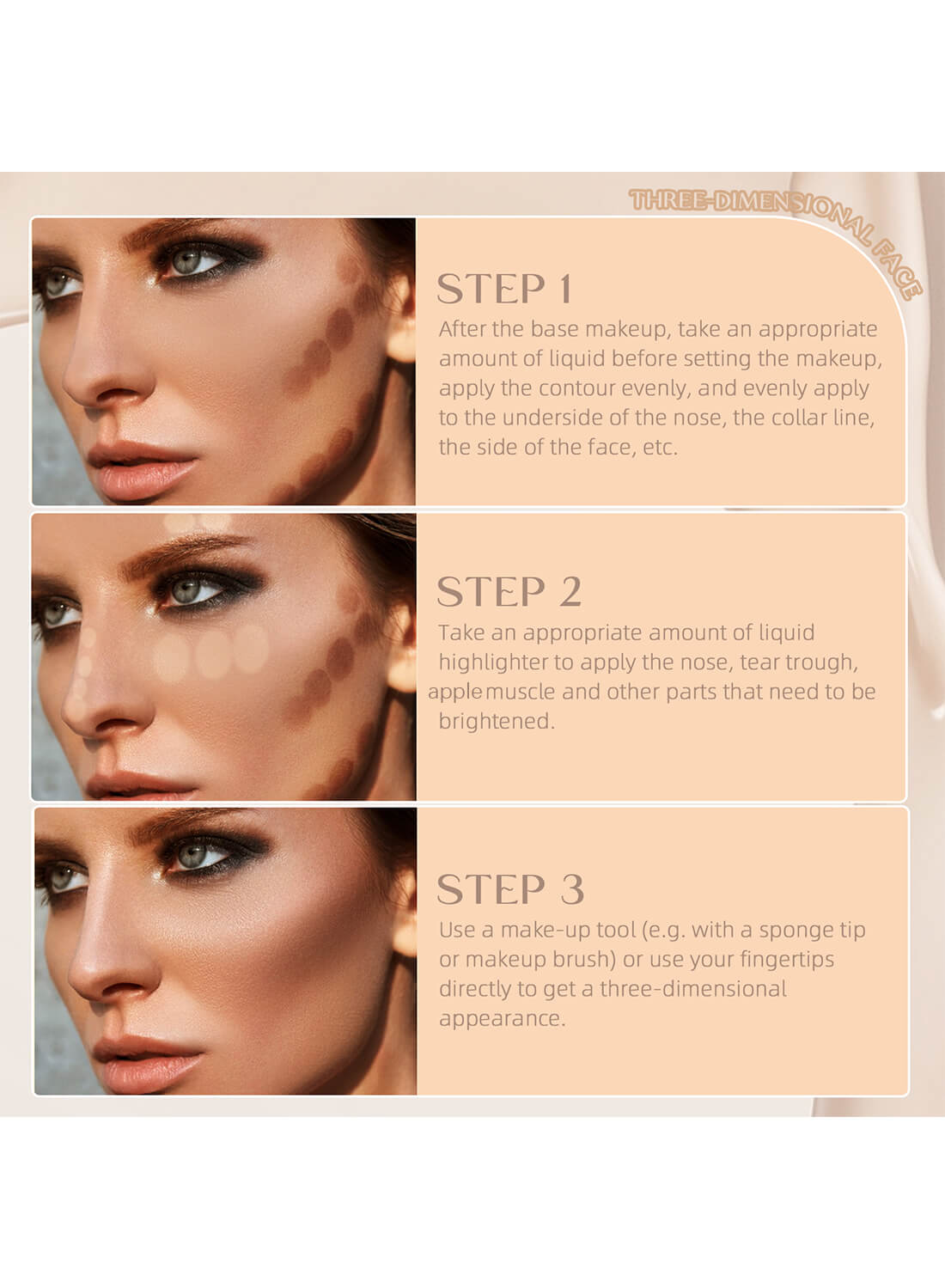 Liquid Contour, Face Contouring Highlighter Sticks 7ml