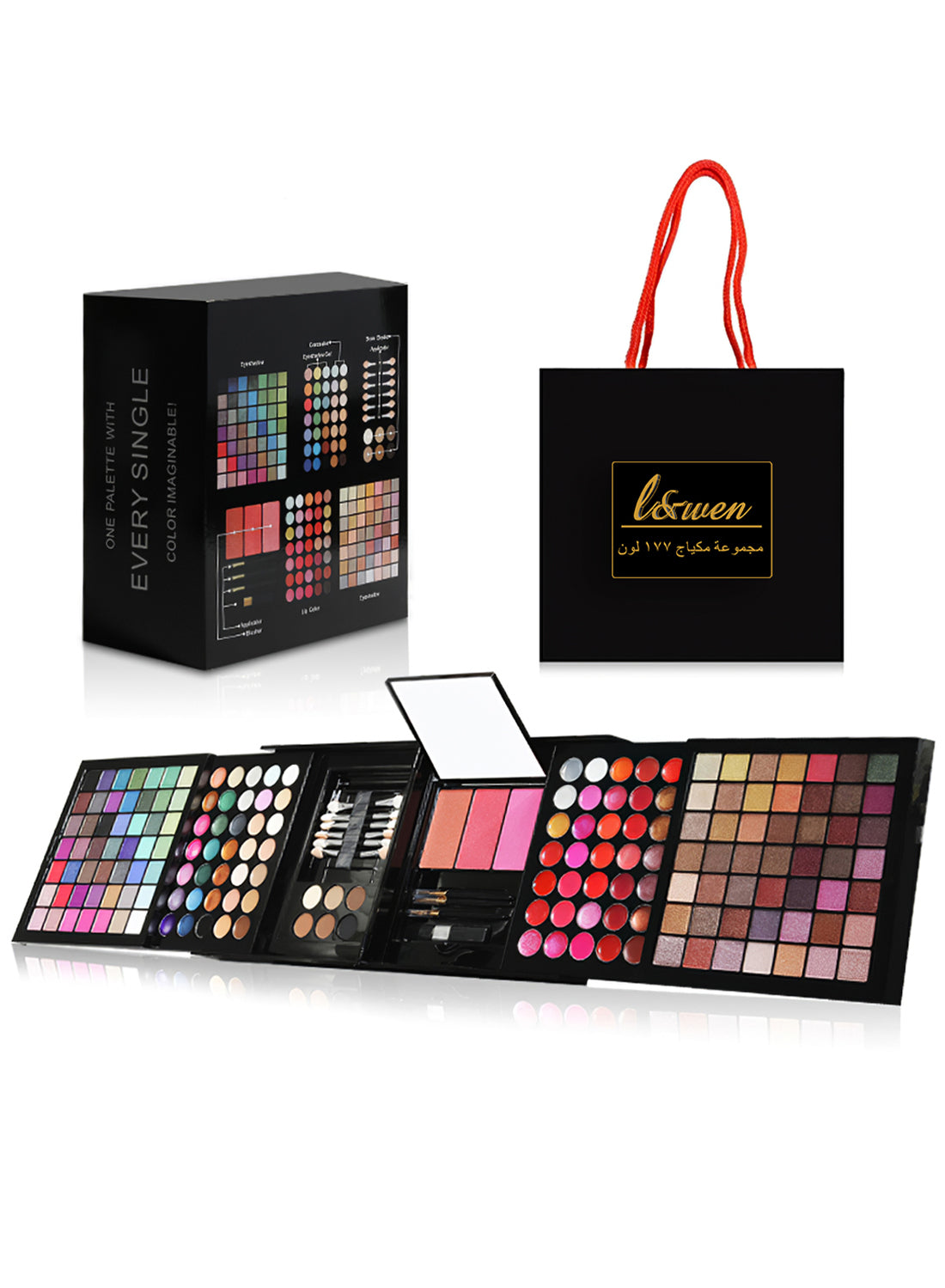 L&wen All-in-One Makeup Kit with Mirror
