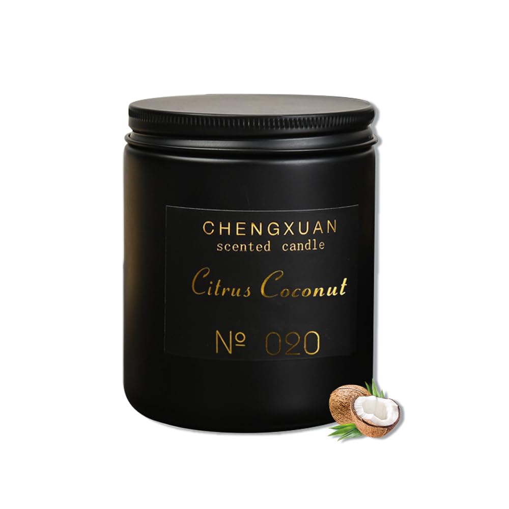 Scented Candle, Luxury Aromatherapy Jar Candle Gifts for Bathroom Office Decor 80g-