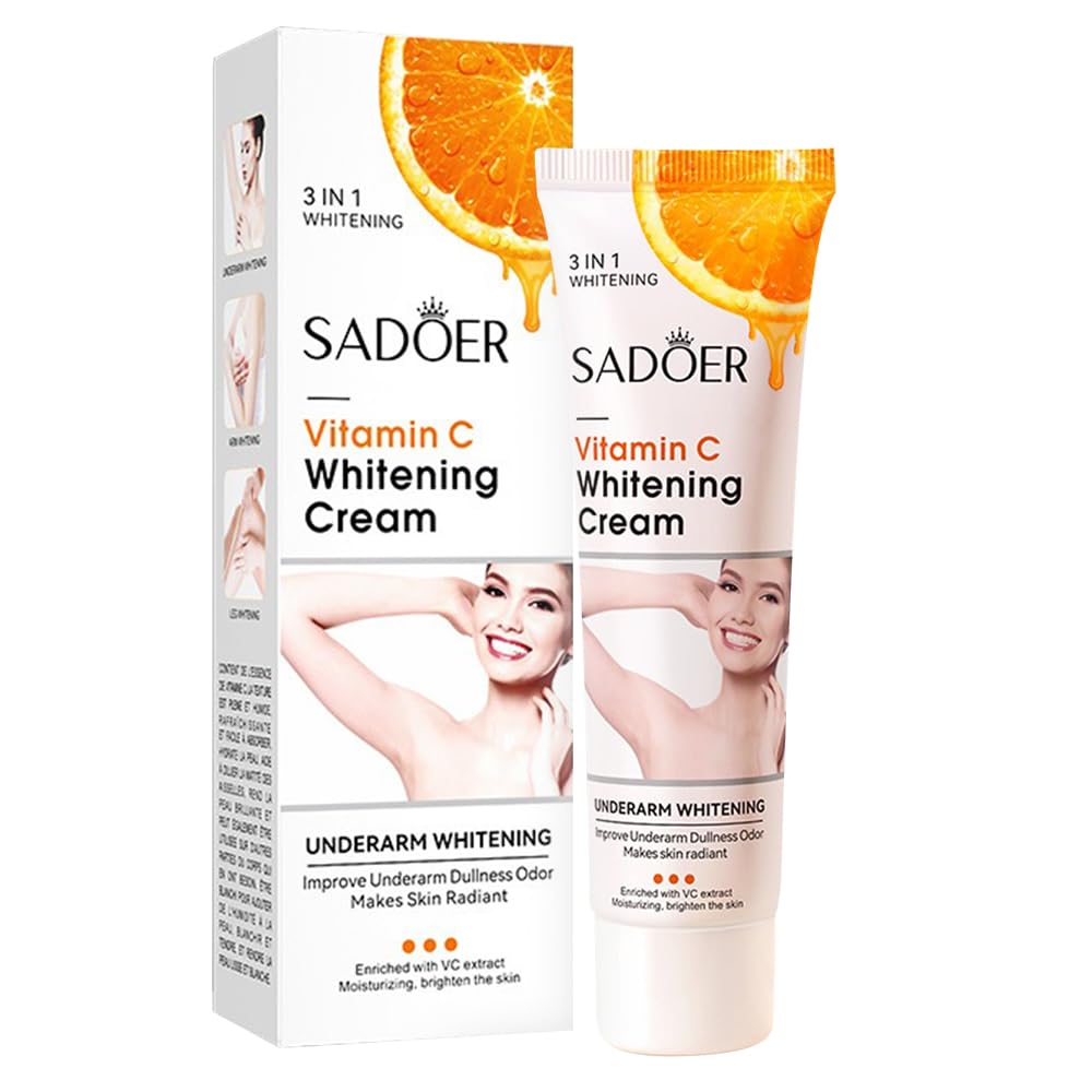Skin Whitening Cream with Vitamin C, Anti Aging Dark Spot Remover Cream, 50g