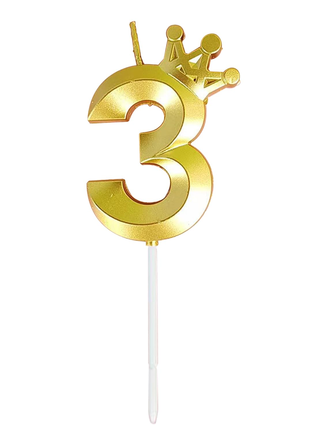 l&Wen Birthday Candles Twisted,  Long Thin Spiral Candle with Holders for Wedding Party Decorations (6 Pcs, Silver Twisted Collection)