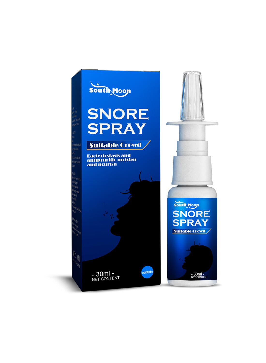 Nasal Spray, Preservative Free Sterile Fast Snoring Relief Nasal Spray - 30ml