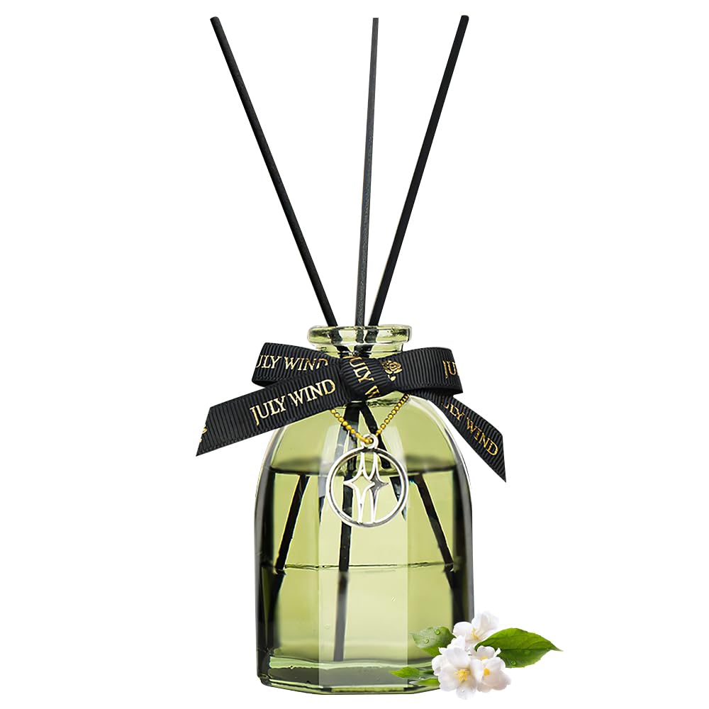 Reed Diffuser, Home Fragrance Essential Oil with 5 Reed Sticks for Home  Bathroom Office Décor 150ml