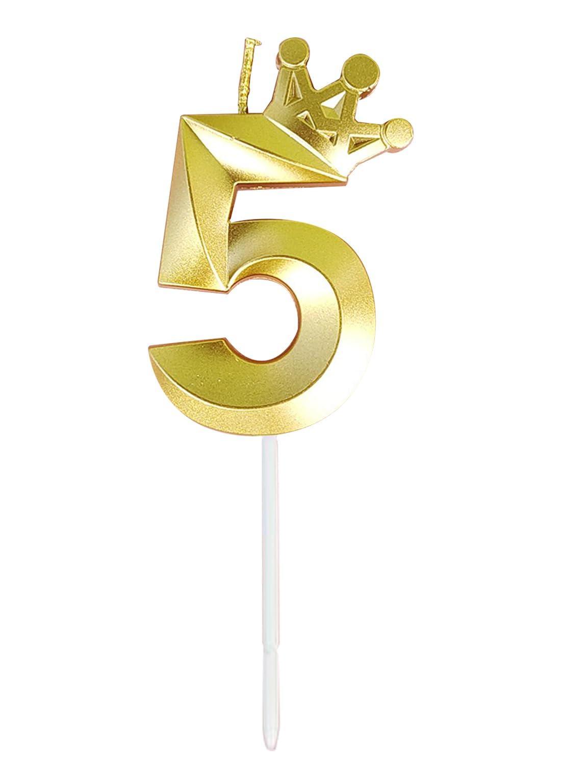 l&Wen Birthday Candles Twisted,  Long Thin Spiral Candle with Holders for Wedding Party Decorations (6 Pcs, Silver Twisted Collection)