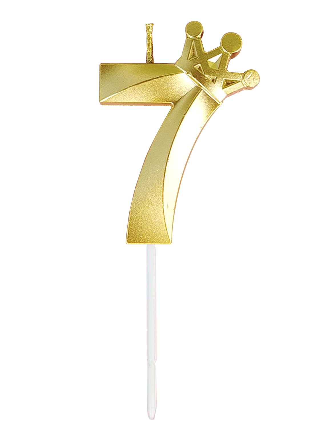 l&Wen Birthday Candles Twisted,  Long Thin Spiral Candle with Holders for Wedding Party Decorations (6 Pcs, Silver Twisted Collection)