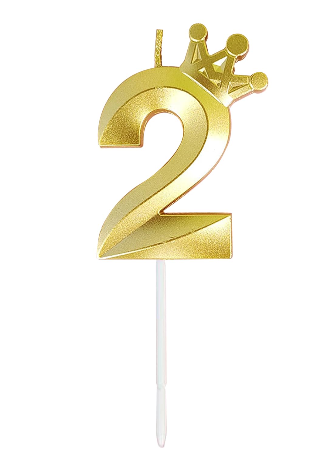 l&Wen Birthday Candles Twisted,  Long Thin Spiral Candle with Holders for Wedding Party Decorations (6 Pcs, Silver Twisted Collection)