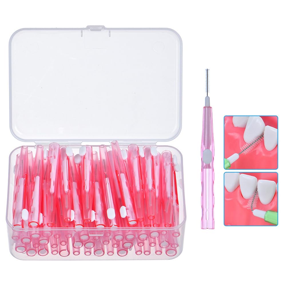 Push-Pull Interdental Brush, Dental Toothpick Floss