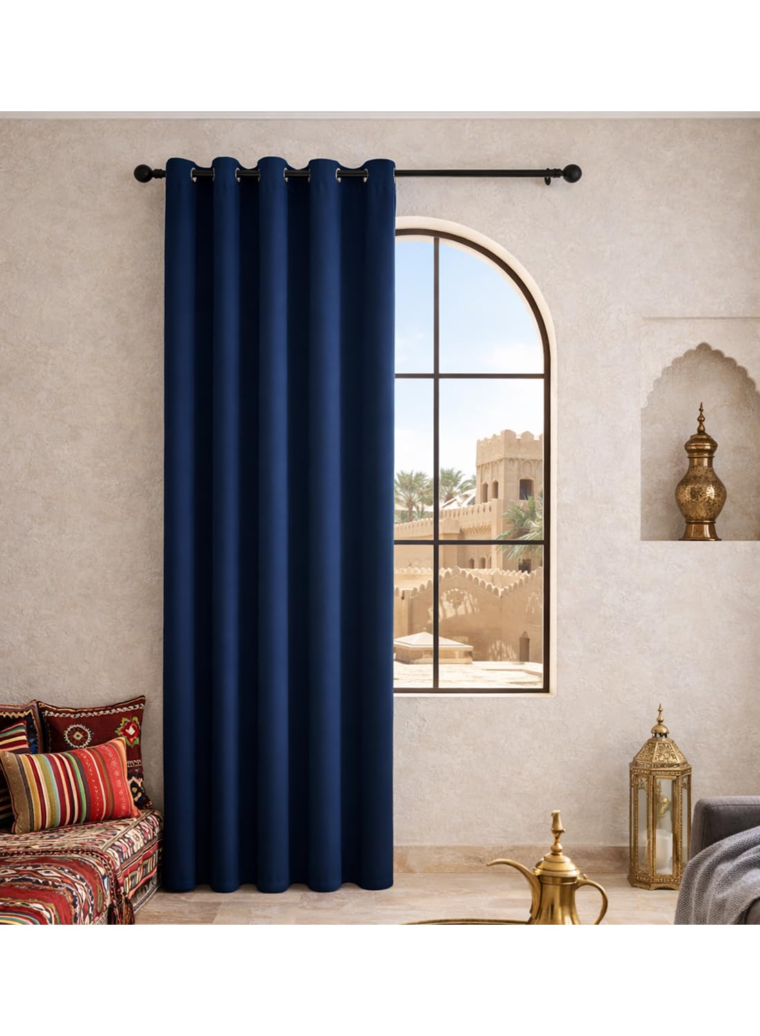 Solid Blackout Curtains for Bedroom and Living Room