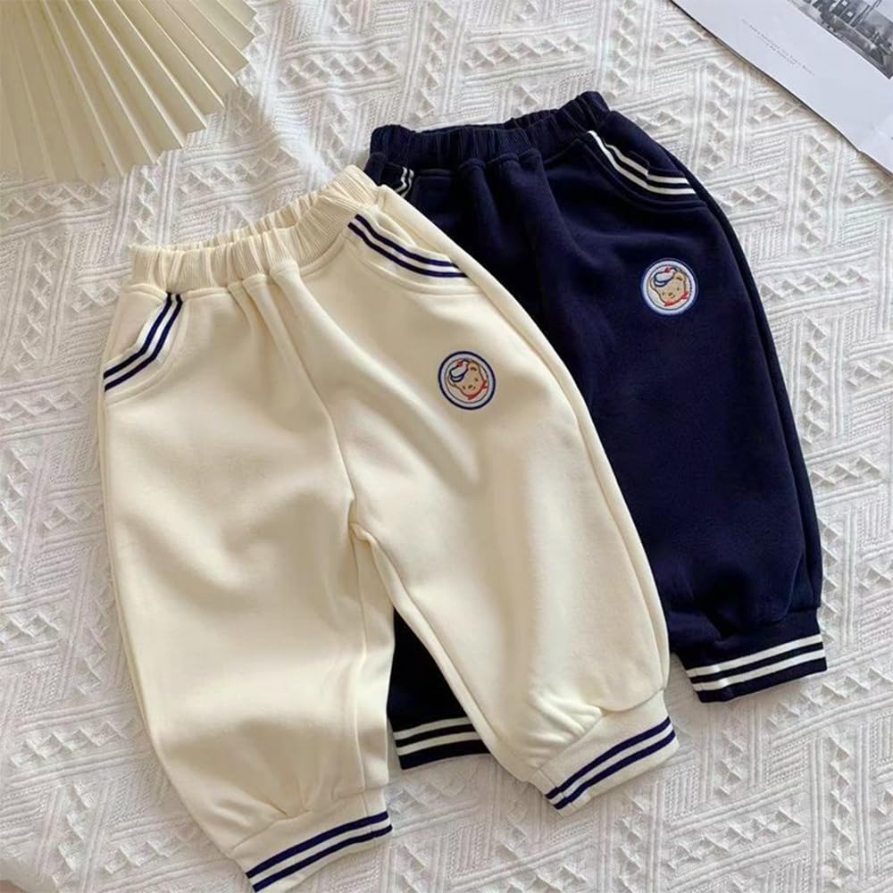 L&Wen Boys Elastic Waist Pants