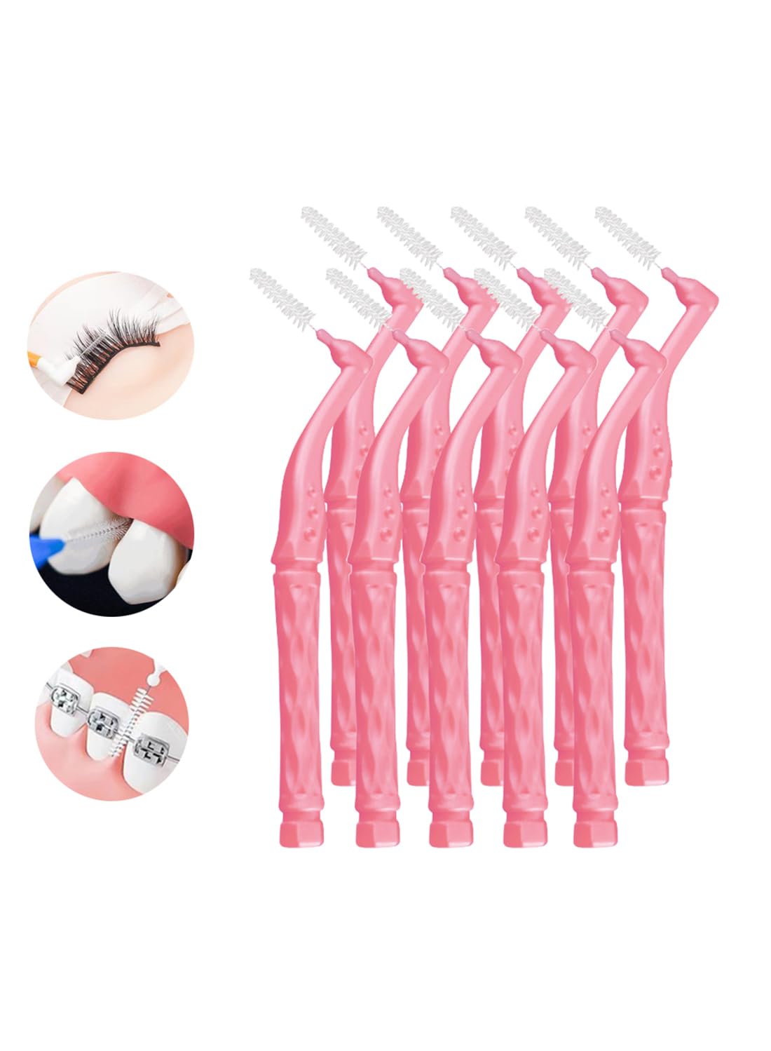 L-Shaped Interdental Brushes, Dental Toothpick Floss
