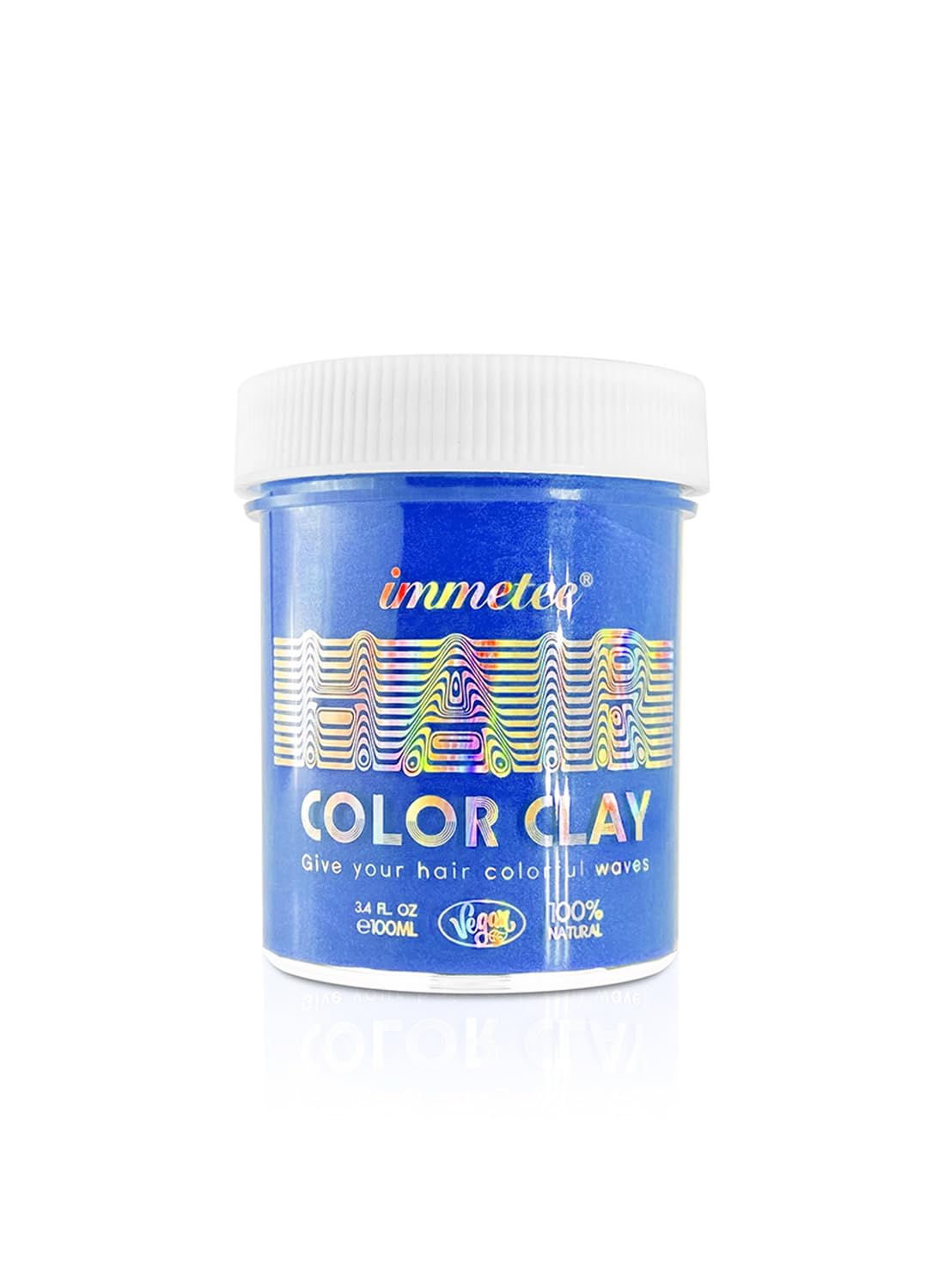 Temporary Hair Color Wax, Instant Hair Styling Clay, Safe Hair Wax Dye, Natural Washable Hair Styling Clay, Hair Dye Hair Color Wax Pomades for Cosplay, Party 100ml