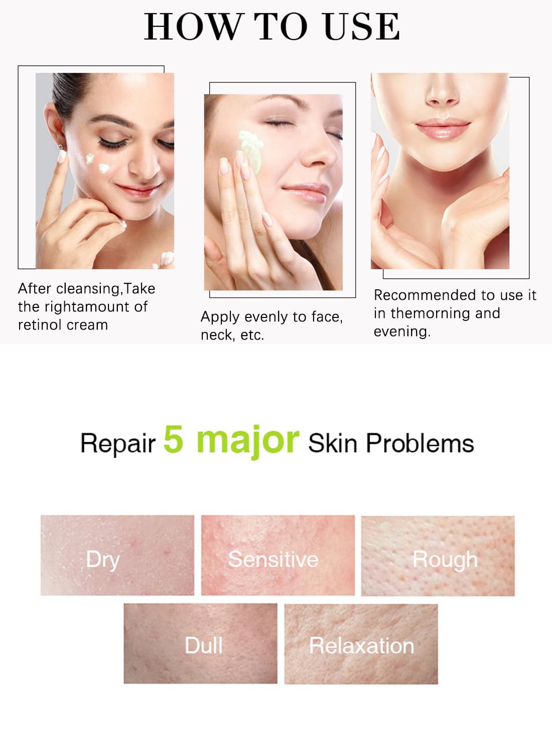 LANTHOME Retinol Cream with 2.5% Active Retinol to Reduce Fine Lines 50g