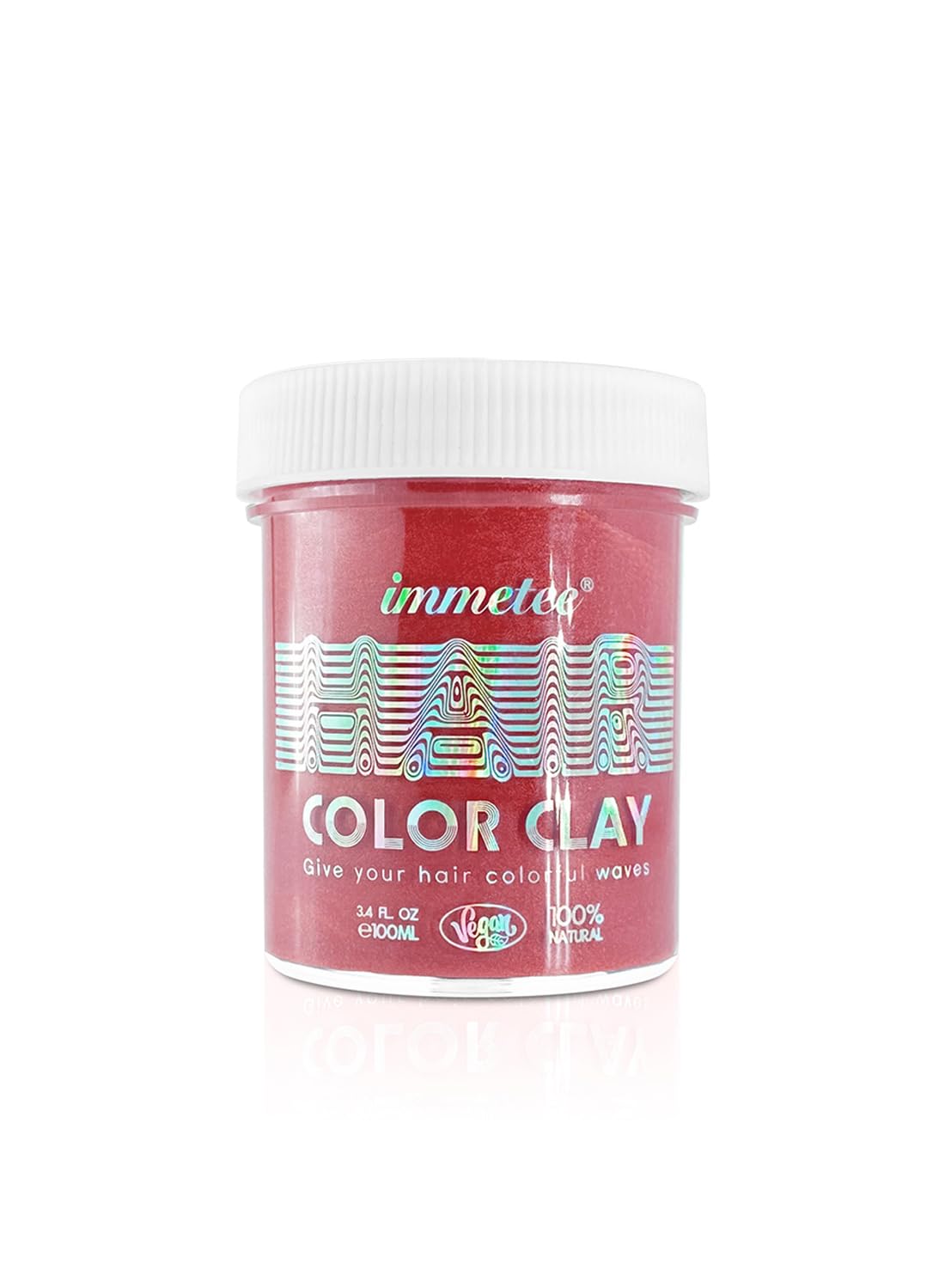 Temporary Hair Color Wax, Instant Hair Styling Clay, Safe Hair Wax Dye, Natural Washable Hair Styling Clay, Hair Dye Hair Color Wax Pomades for Cosplay, Party 100ml