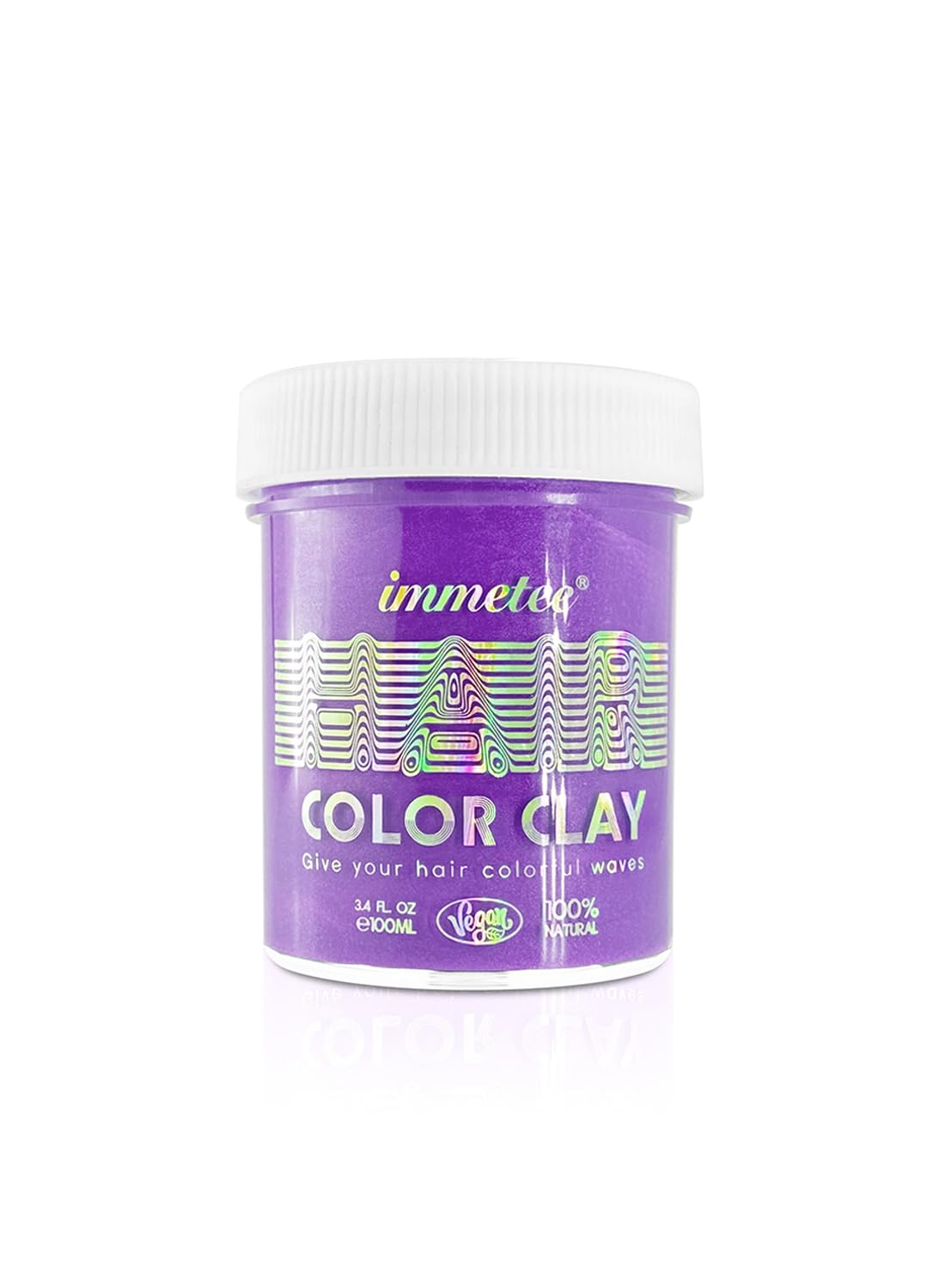Temporary Hair Color Wax, Instant Hair Styling Clay, Safe Hair Wax Dye, Natural Washable Hair Styling Clay, Hair Dye Hair Color Wax Pomades for Cosplay, Party 100ml
