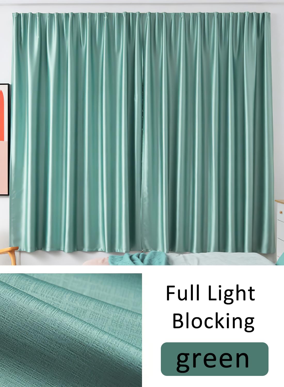 Velcro High Blackout Curtains,