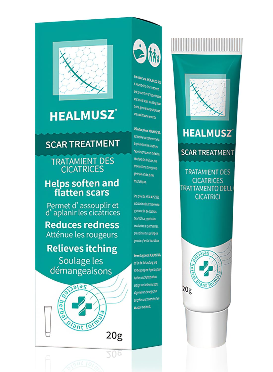 Scar Treatment Effective Safe Scar Removal Cream to Soften and Flatten Scar 20g