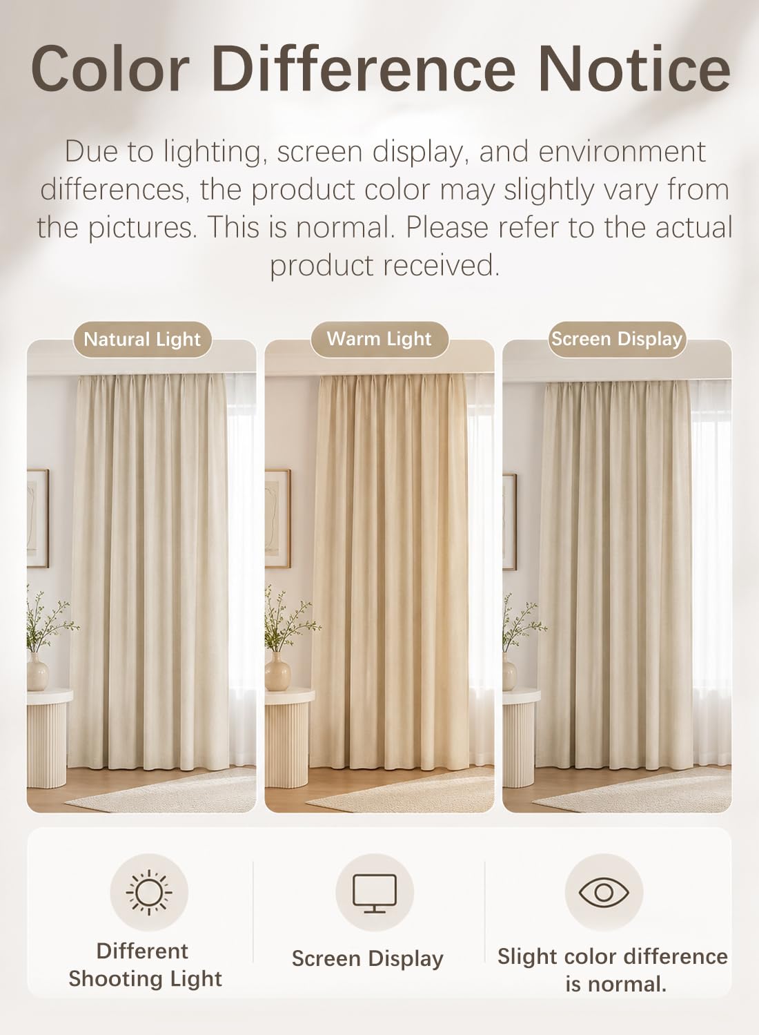 Solid Blackout Curtains for Bedroom and Living Room