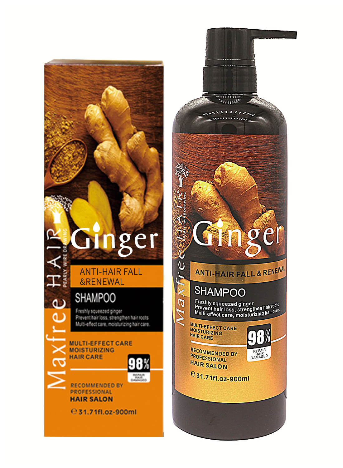 Ginger Shampoo 900ml